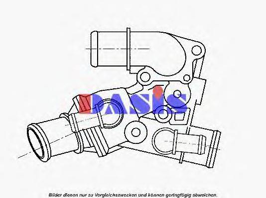 AKS DASIS 751826N Термостат, охолоджуюча рідина