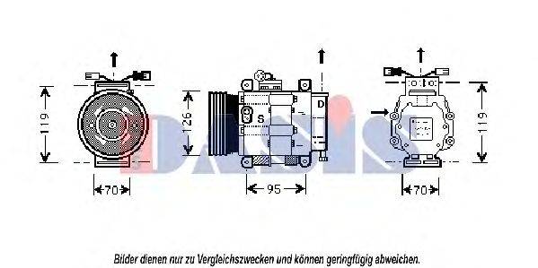 ALFAROME/FIAT/LANCI 46438576 Компресор, кондиціонер