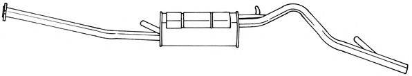 AKS DASIS SG70600 Глушник вихлопних газів кінцевий