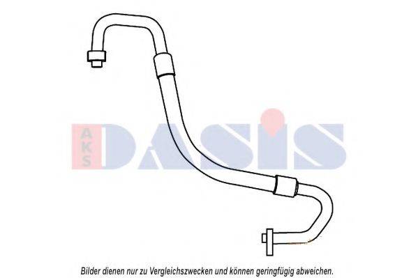 AKS DASIS 885856N Трубопровід високого/низкого тиску, кондиціонер