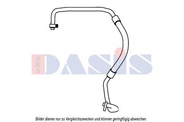 AKS DASIS 885857N Трубопровід високого/низкого тиску, кондиціонер