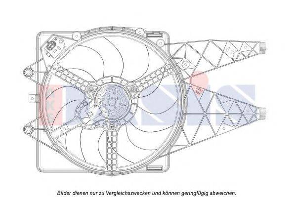 ALFAROME/FIAT/LANCI 51820792 Вентилятор, охолодження двигуна