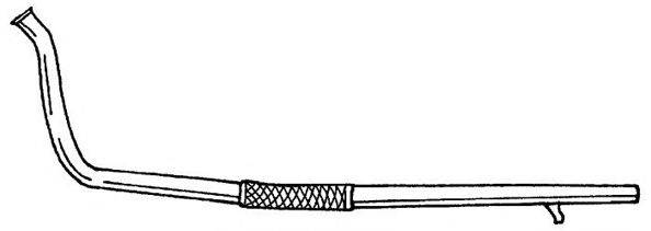 AKS DASIS SG11113 Труба вихлопного газу