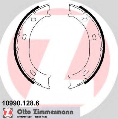 ZIMMERMANN 109901286 Комплект гальмівних колодок, стоянкова гальмівна система