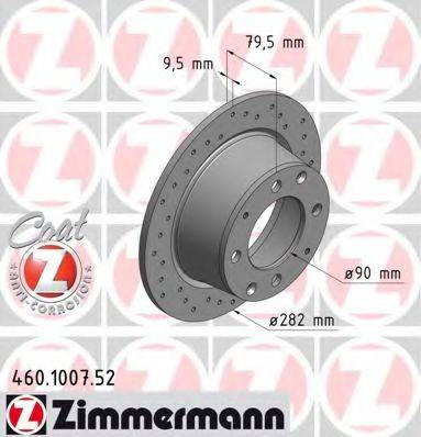 ZIMMERMANN 460100752 гальмівний диск