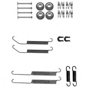DELPHI LY1412 Комплектуючі, гальмівна колодка