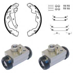 DELPHI KP1079 Комплект гальмівних колодок