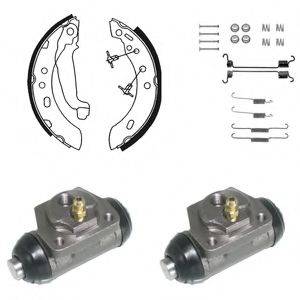 DELPHI KP914 Комплект гальмівних колодок