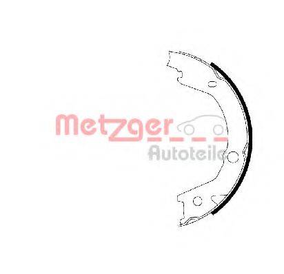 METZGER MG225 Комплект гальмівних колодок, стоянкова гальмівна система