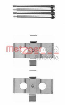 MERCEDES-BENZ 004 163 50 00 Комплектуючі, колодки дискового гальма