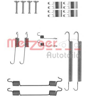 METZGER 1050029 Комплектуючі, гальмівна колодка