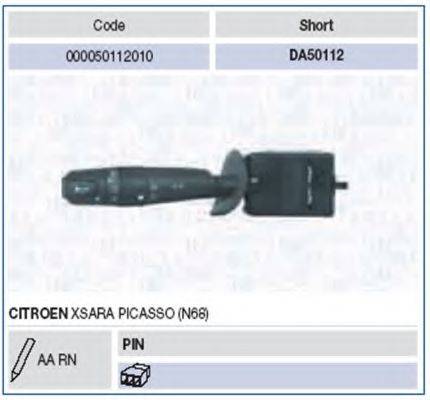 MAGNETI MARELLI 000050112010 Вимикач на колонці кермового керування