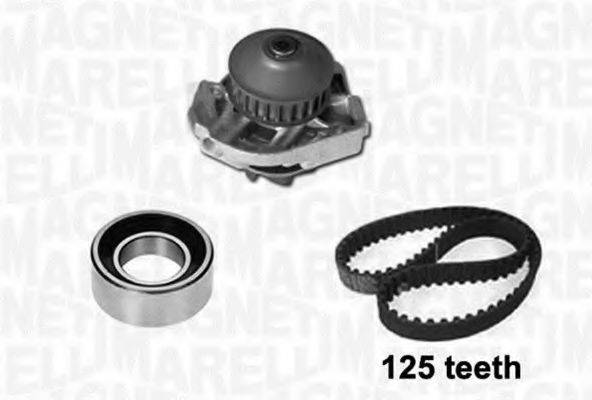 MAGNETI MARELLI 341404810001 Водяний насос + комплект зубчастого ременя