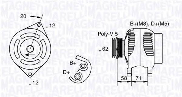 MAGNETI MARELLI 063321485010