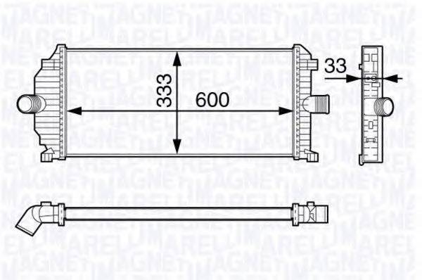 MAGNETI MARELLI 351319202350 Інтеркулер