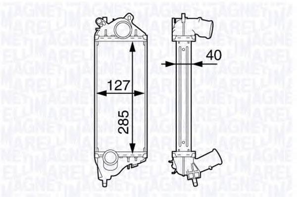 MAGNETI MARELLI 351319202610 Інтеркулер